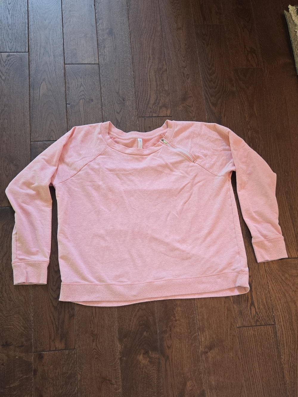 GAPfit Lightweight Heathered Peach Crewneck Lightweight Sweatshirt Top XL - Picture 2 of 9